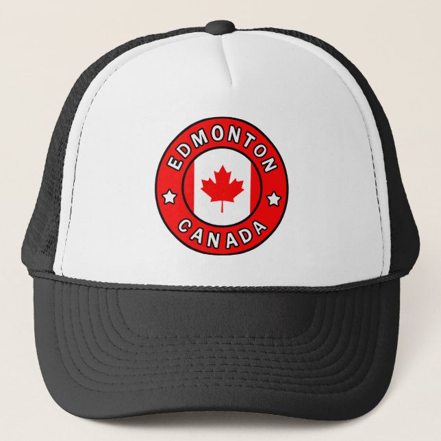 Edmonton Canada Trucker Hat (Front)