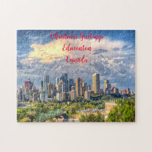 Edmonton City Canada. Jigsaw Puzzle
