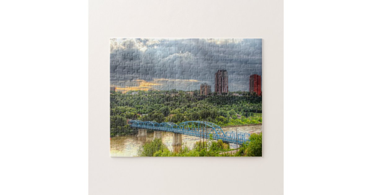 Edmonton City Canada. Jigsaw Puzzle Zazzle