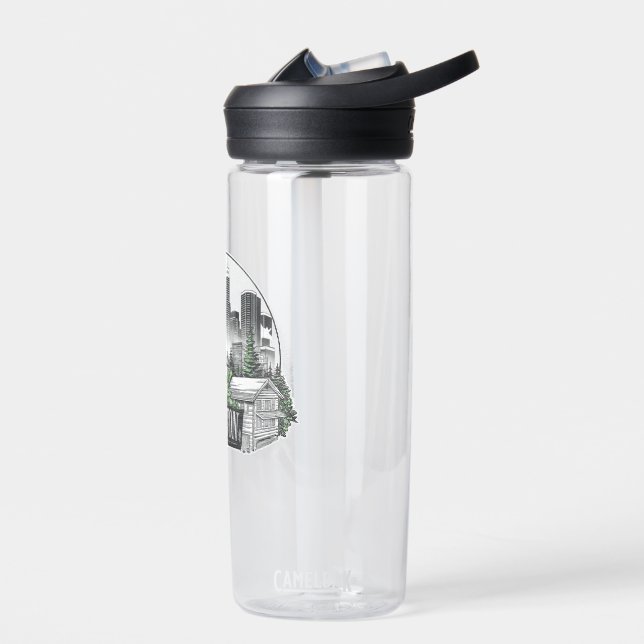 Edmonton City Canada Water Bottle (Left)
