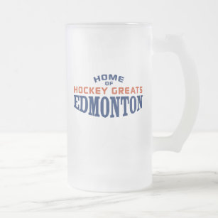 Edmonton Hockey Greats 16 oz Frosted Mug