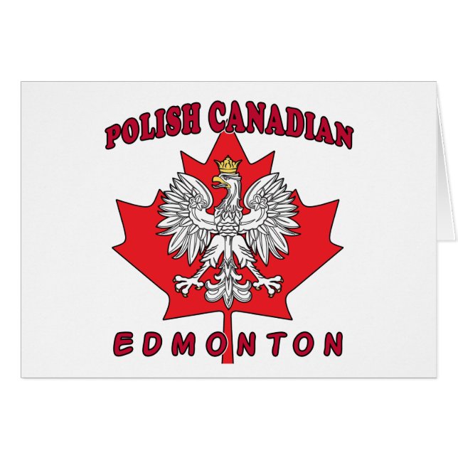 Edmonton Polish Canadian Leaf (Front Horizontal)