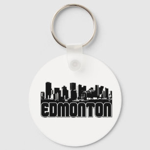 Edmonton Skyline Keychain