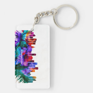 Edmonton Skyline Keychain