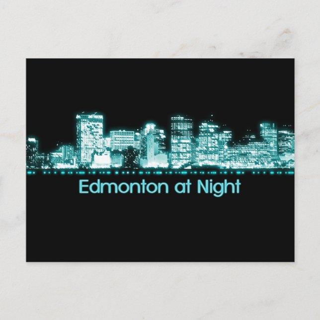Edmonton Skyline Postcard (Front)