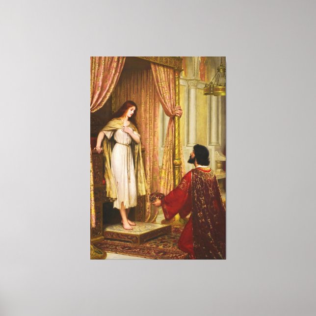 Edmund Blair Leighton  Canvas Print (Front)