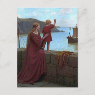 Edmund Blair Leighton - Farewell Postcard