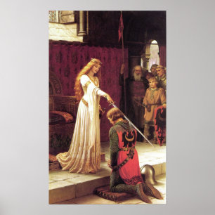Edmund Blair Leighton: The Accolade Poster