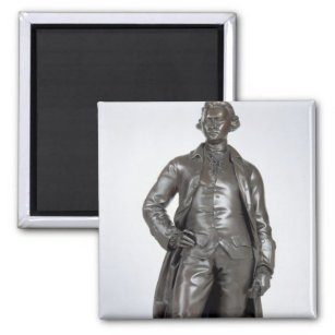 Edmund Burke (1729-97) 1865 (bronze) Magnet