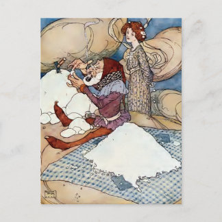 "Edmund Dulac Illustration" Postcard