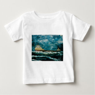 Edmund Fitsgerald 1996 with text Baby T-Shirt
