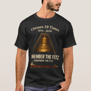 Edmund Fitzgerald, Remember The Fitz Great Lakes M T-Shirt