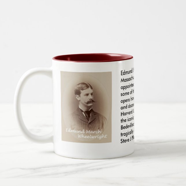 Edmund March Wheelwright mug (Left)