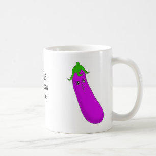 Edna Eggplant Coffee Mug