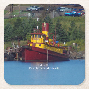Edna G. paper coaster