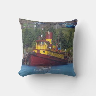 Edna G square pillow