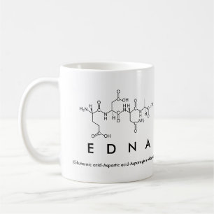 Edna peptide name mug