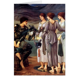 Edouard Burne-Jones armer de Perseus