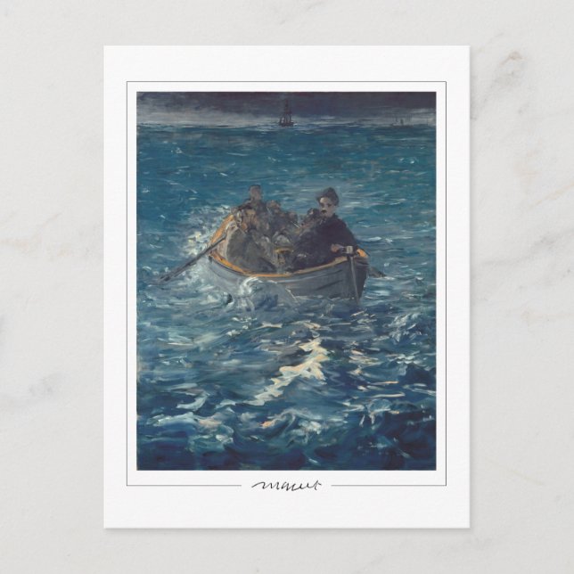 Édouard Manet #27 - Fine Art Postcard (Front)
