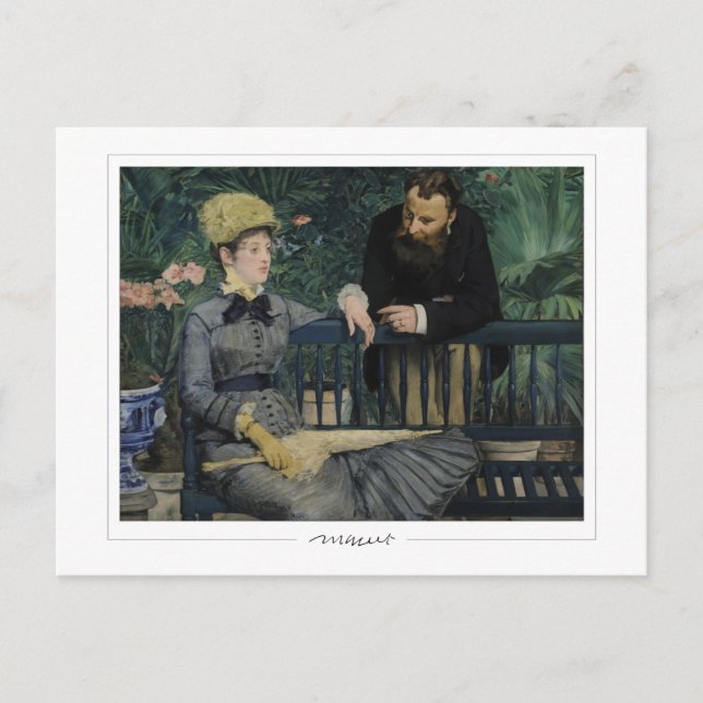 Édouard Manet #6 - Fine Art Postcard (Front)