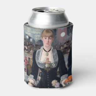 Edouard Manet - A Bar at the Folies-Bergere Can Cooler