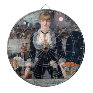 Edouard Manet - A Bar at the Folies-Bergere Dartboard