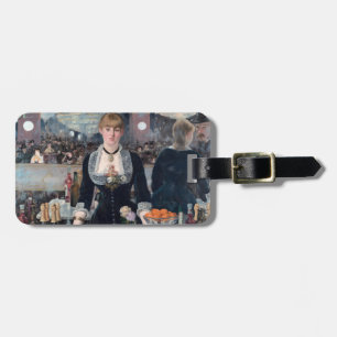 Edouard Manet - A Bar at the Folies-Bergere Luggage Tag