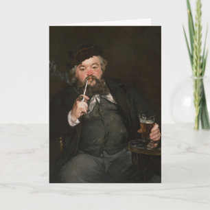 Edouard Manet - A Good Glass of Beer / Le bon bock Card