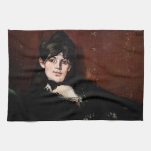 Edouard Manet - Berthe Morisot Reclining Kitchen Towel