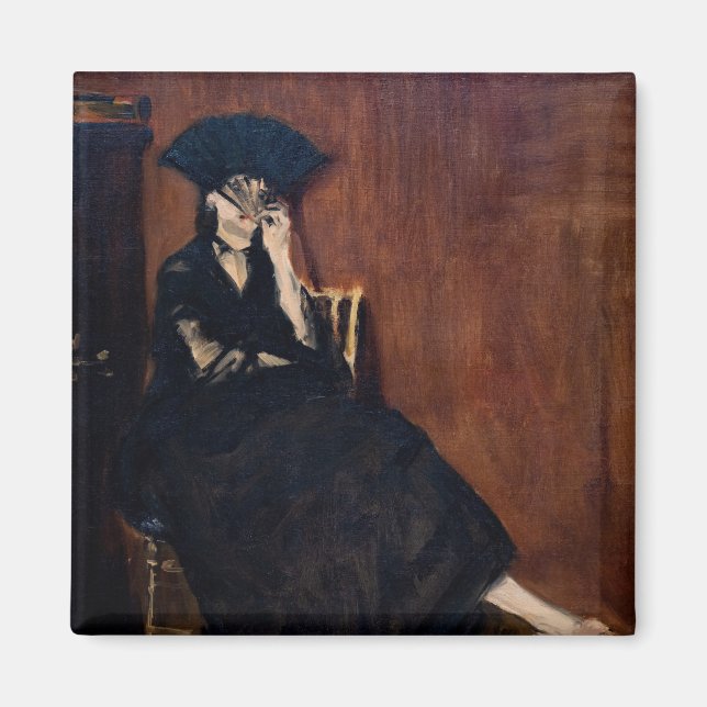 Edouard Manet - Berthe Morisot with a Fan Magnet (Front)
