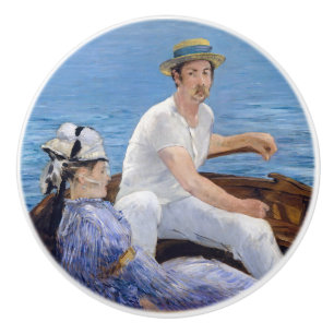 Edouard Manet - Boating Ceramic Knob