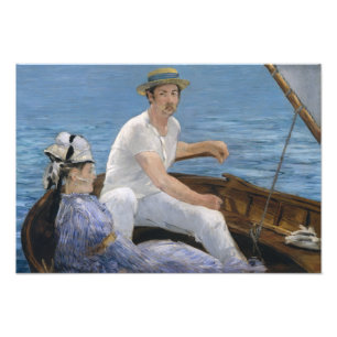 Edouard Manet - Boating Photo Print
