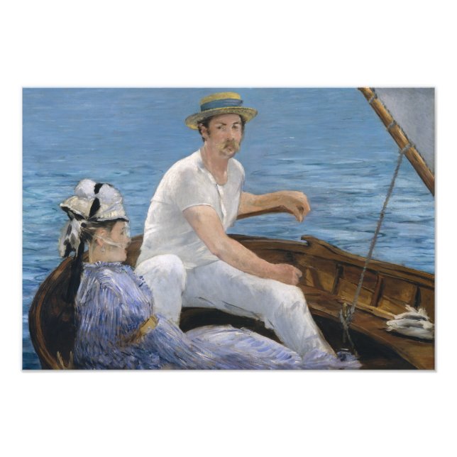 Edouard Manet - Boating Photo Print (Front)