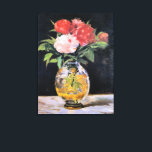 Edouard Manet - Bouquet of Flowers, Canvas Print<br><div class="desc">Bouquet of Flowers,  famous painting by Edouard Manet,  1882.</div>