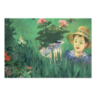 Édouard Manet - Boy in Flowers Photo Print
