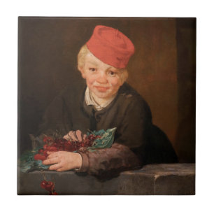Edouard Manet - Boy with Cherries Tile