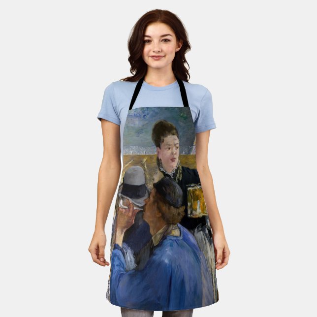 Edouard Manet - Corner of a Cafe-Concert Apron (Worn)