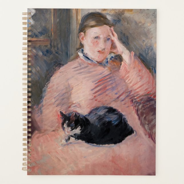 Edouard Manet - Femme avec chat (Devant)