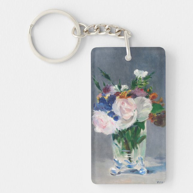 Edouard Manet - Fleurs dans un Vase de Cristal (Devant)