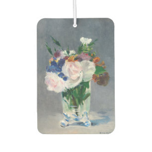 Edouard Manet - Flowers in a Crystal Vase Air Freshener