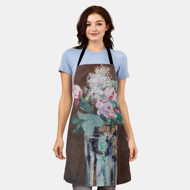 Edouard Manet - Flowers in a Crystal Vase Apron (Worn)