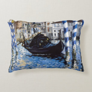 Edouard Manet - Grand Canal, Venice Accent Pillow