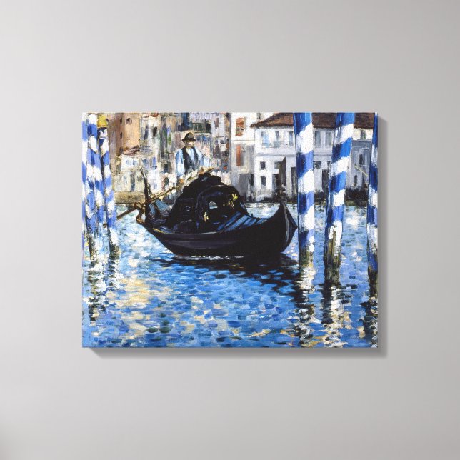 Edouard Manet - Grand Canal, Venice Canvas Print (Front)