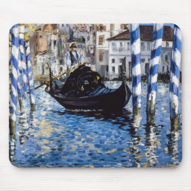 Edouard Manet - Grand Canal, Venice Mouse Pad (Front)