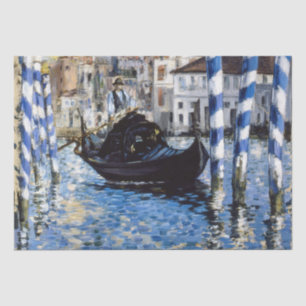 Edouard Manet - Grand Canal, Venice Tissue Paper