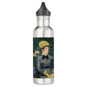 Edouard Manet - In the Conservatory 710 Ml Water Bottle