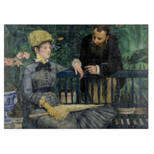 Edouard Manet - In the Conservatory Cutting Board