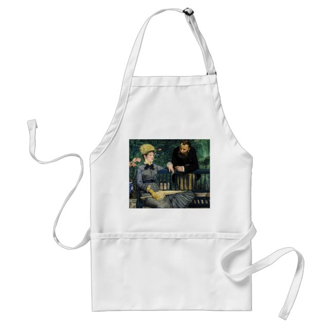 Edouard Manet - In the Conservatory Standard Apron (Front)