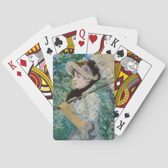 Edouard Manet - Jeanne / Spring Playing Cards (Back)