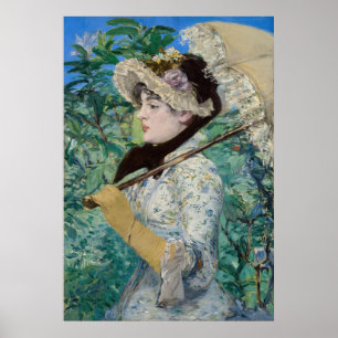 Edouard Manet - Jeanne / Spring Poster